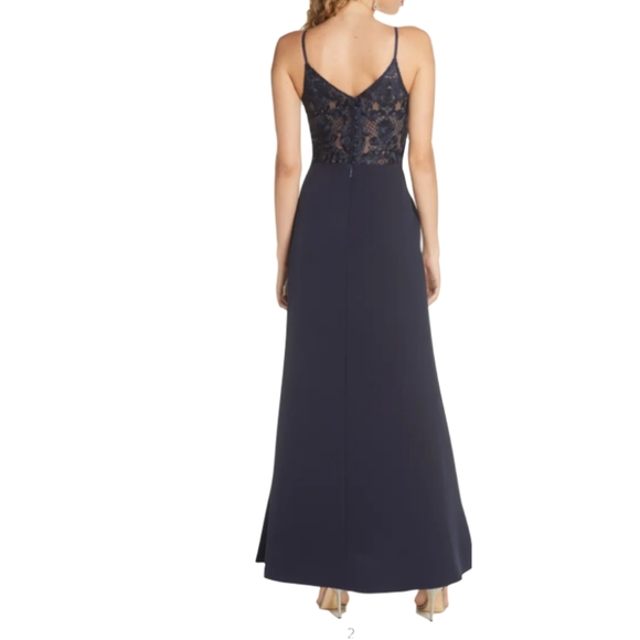 CHI CHI LONDON Stefan Embroidered Bodice Gown - Picture 2 of 8